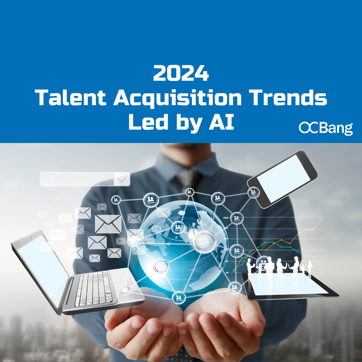 2024 Talent Acquisition Trends Led By AI OCBridge   Dark Teal And Yellow Futuristic IT Technology And Service Instagram Post 3 